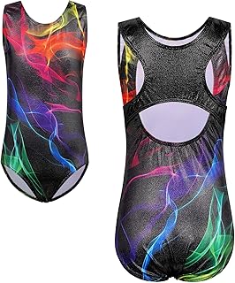 Mallas de gimnasia sin mangas para niñas de 3 a 16 años
