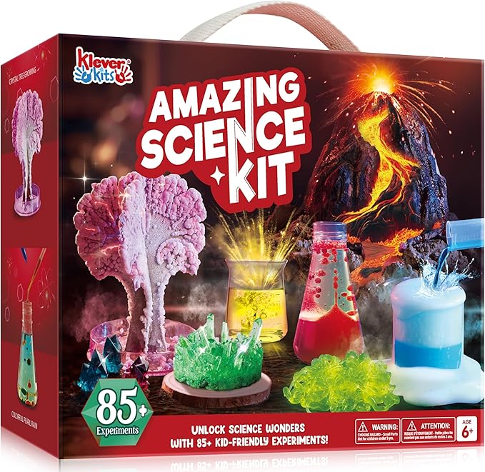 Amazon.com: Klever Kits Amazing Science Kits- 85+ Experiments ...