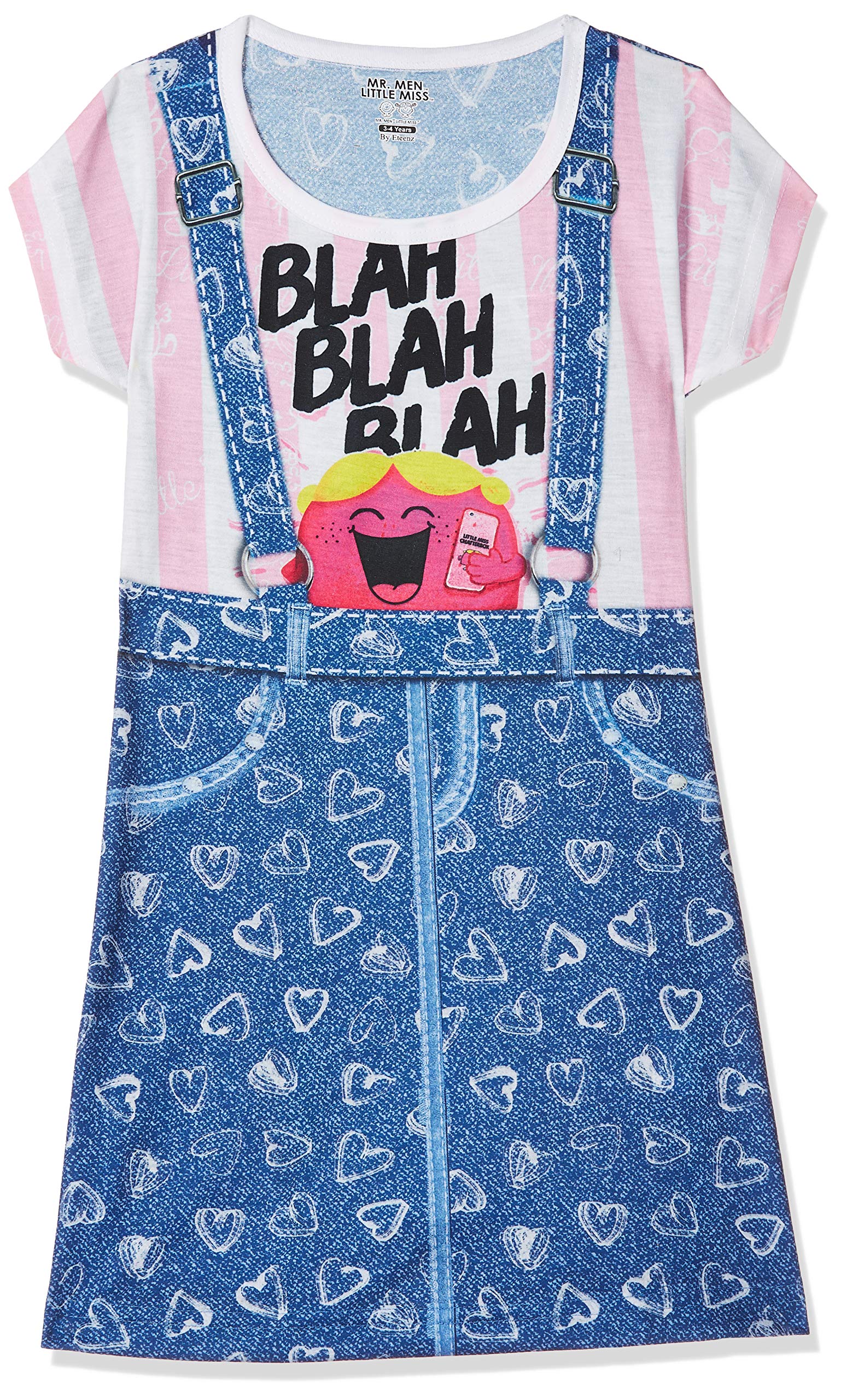 Eteenz Shine On Girl's Cotton a-line Dress