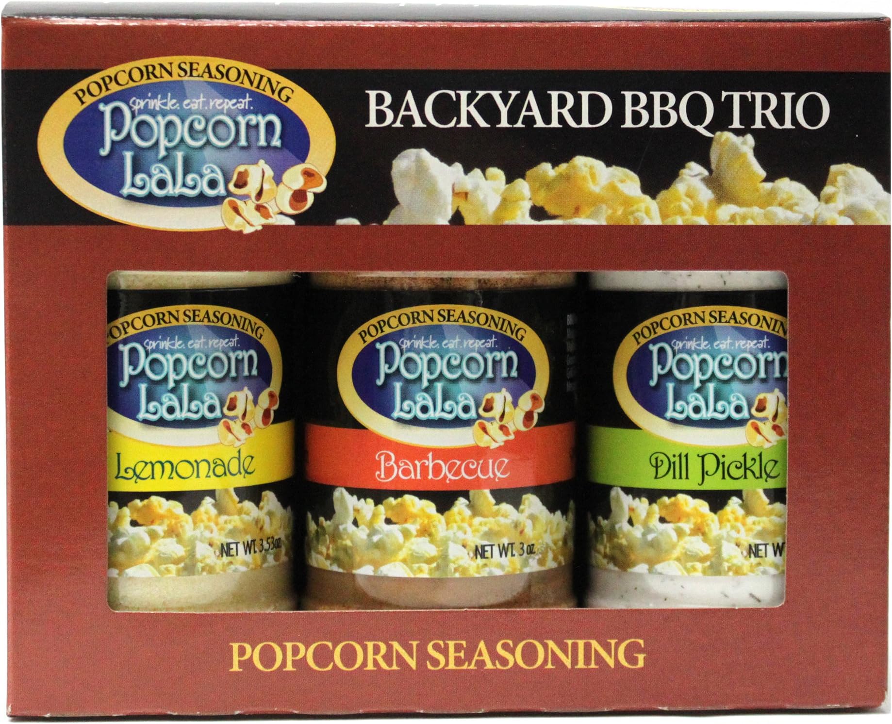Backyard BBQ Popcorn Seasoning Trio