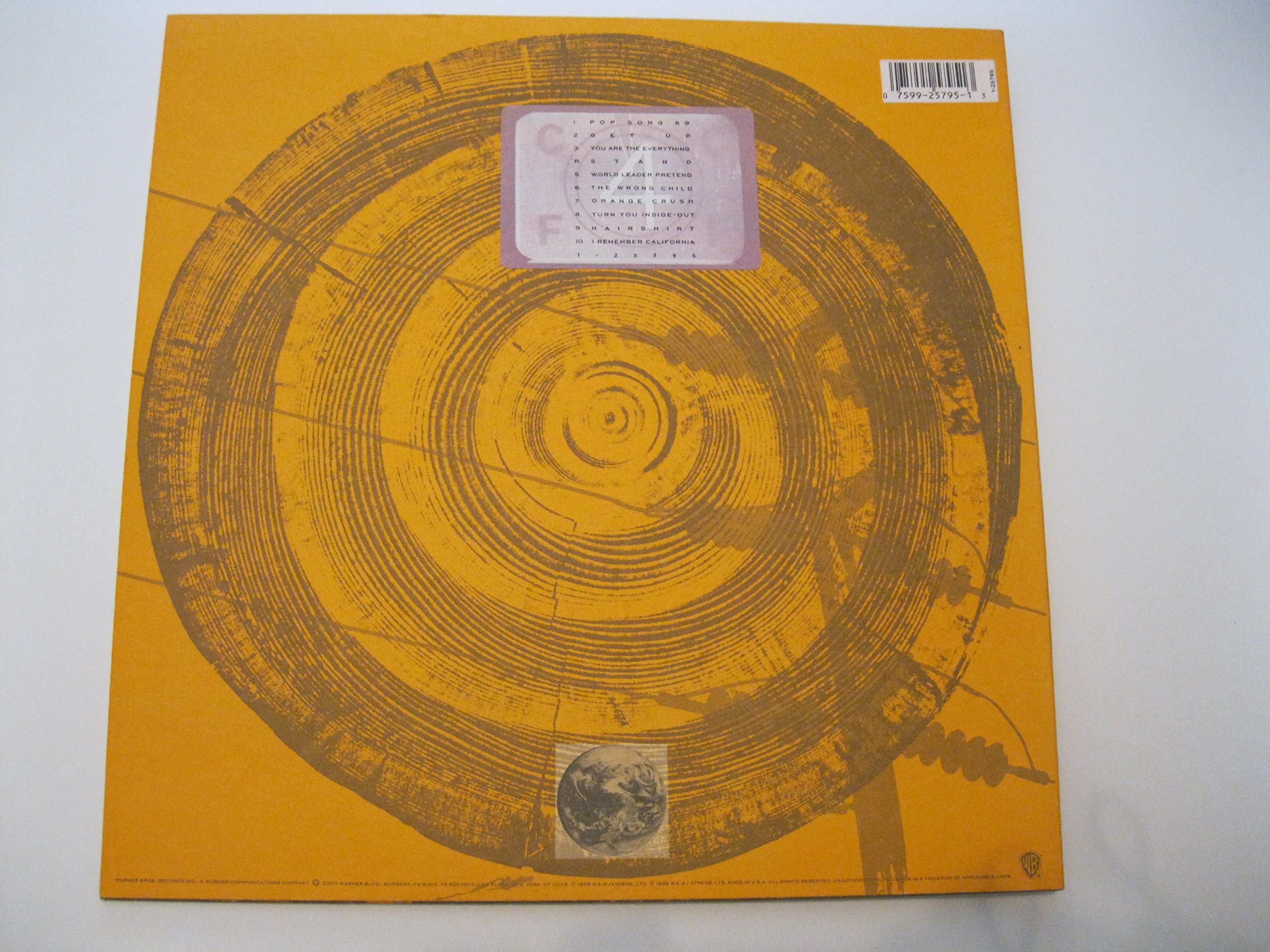 R.E.M. - Green - Warner Bros. Records - 925 795-1, Warner Bros. Records - WX 234
