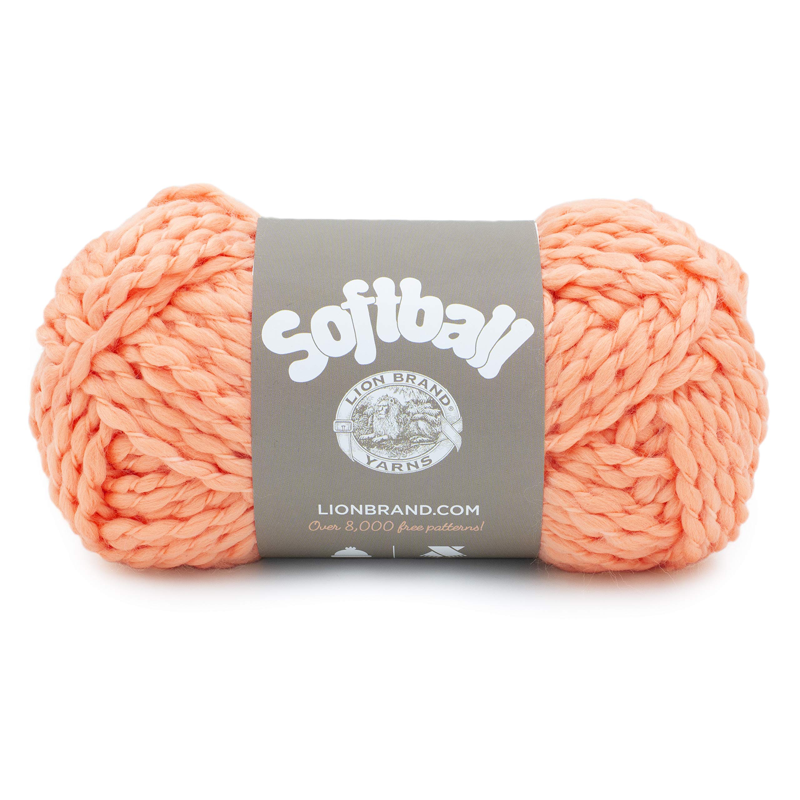 Hilo de sóftbol Lion Brand Yarn ENERGIZERS para tejer a mano con suavidad y resistencia