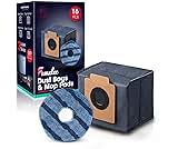 FAMELEC Replacement Vacuum Bags & Mop Pads for Eufy Robot Vacuum and Mop, Compatible with Eufy X10 Pro Omni Cleaner, Large Capacity Dust Bags with Self-Empty Station