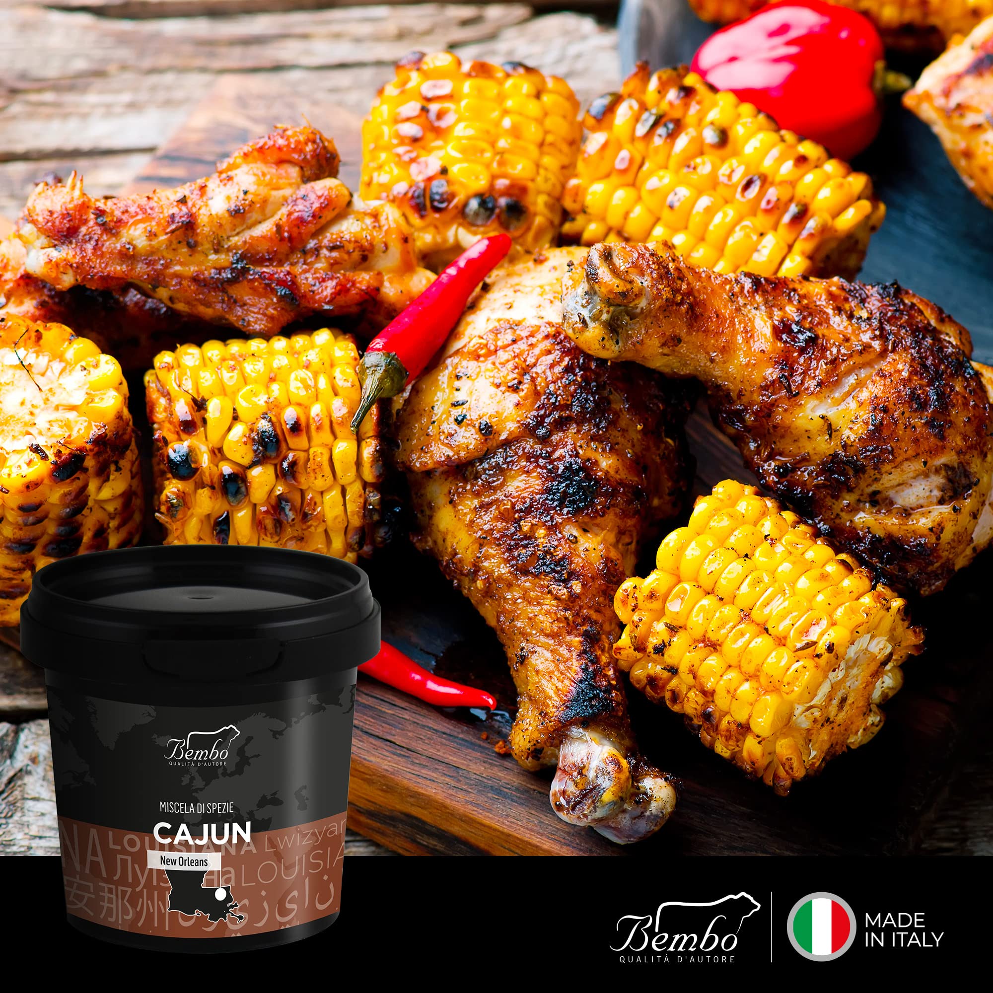 10 Miscele di Spezie Bembo – Porta il Tuo Barbecue ad un Livello Internazionale – Amplia gli Orizzonti della Tua Cottura – Stupisci i Tuoi Ospiti - Idea Regalo - Made in Italy