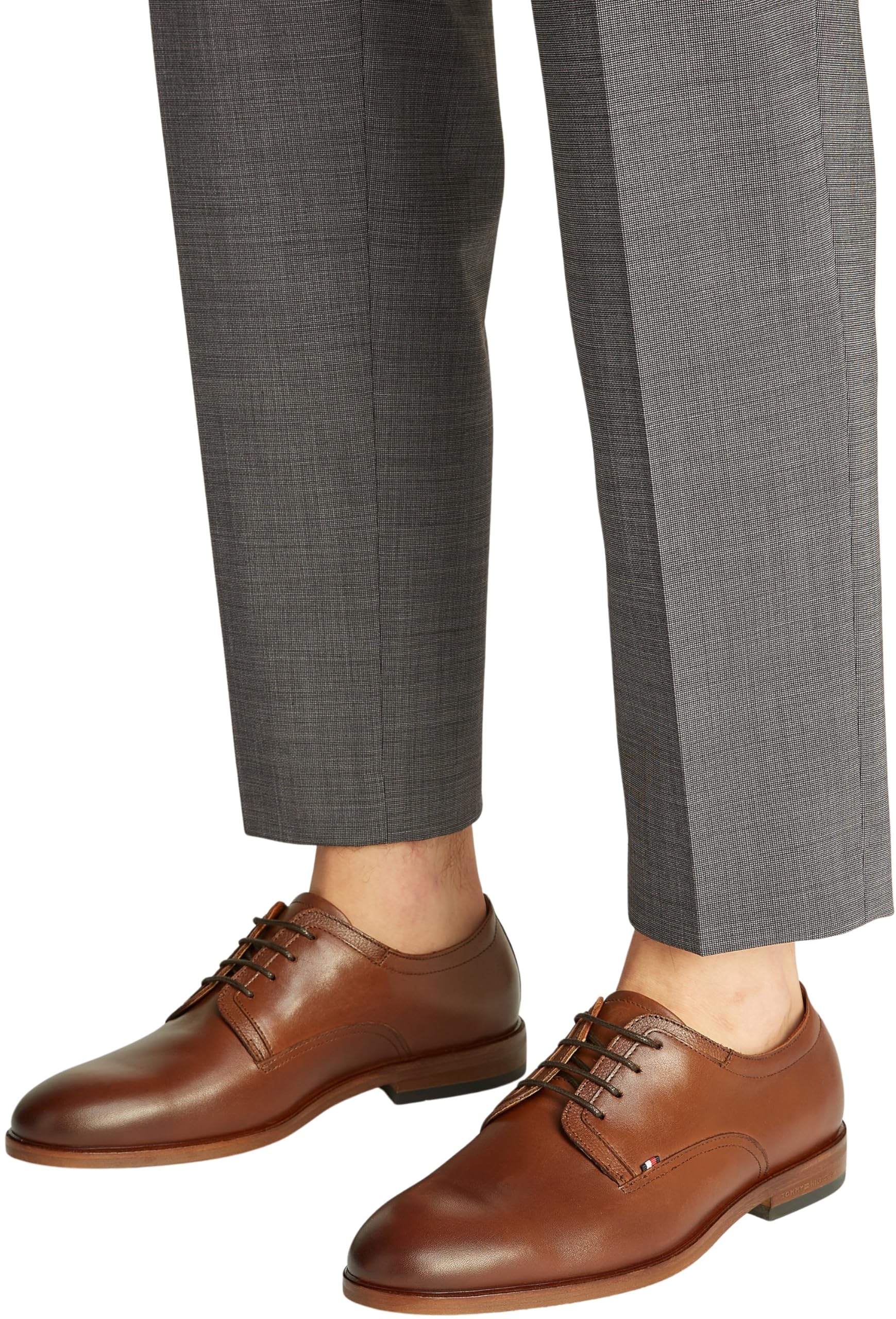 Tommy Hilfiger Calzado Derby Hombre Thunit Leather con Puntera Redonda