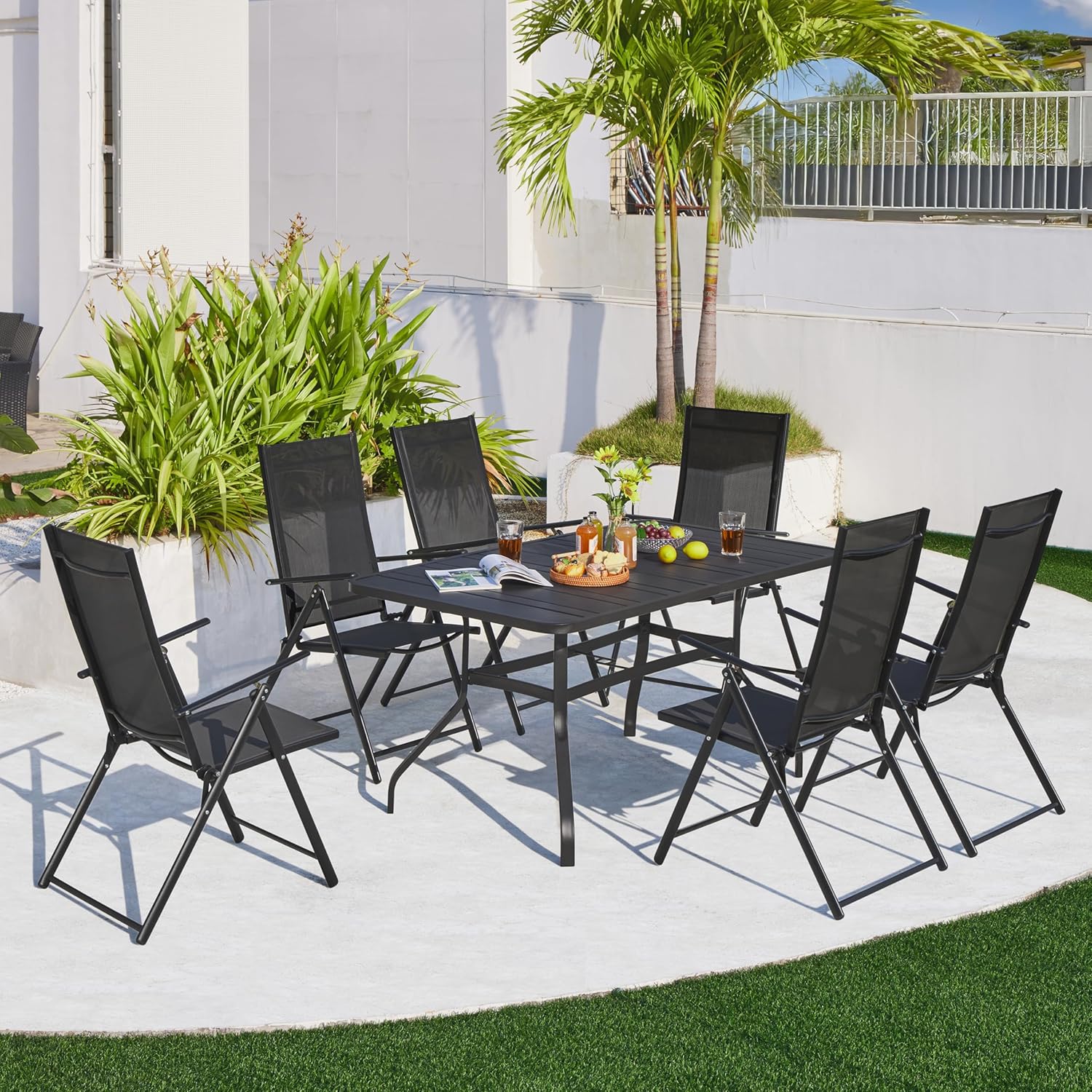 Comfort Meets Convenience: Review of Yaheetech Patio Folding Dining Chairs
