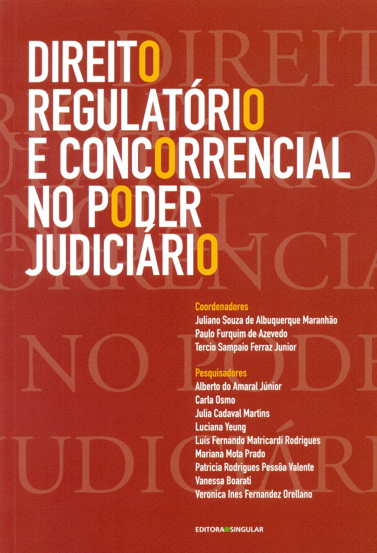 Capa de Direito Regulatório e Concorrencial no Poder Judiciário