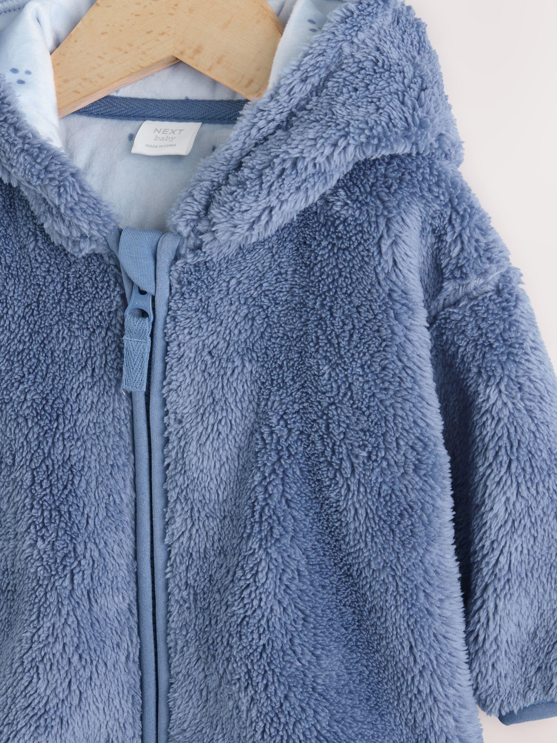 NEXT Bambini Giacca in pile per neonati con zip