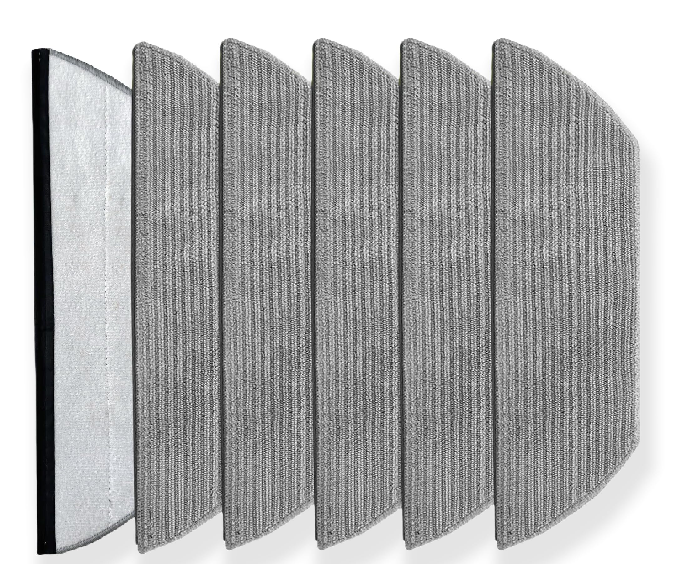 6-Pack Replacement Mop Pads For Shark Robot Vacuums - Washable Microfiber Vacmop Refills