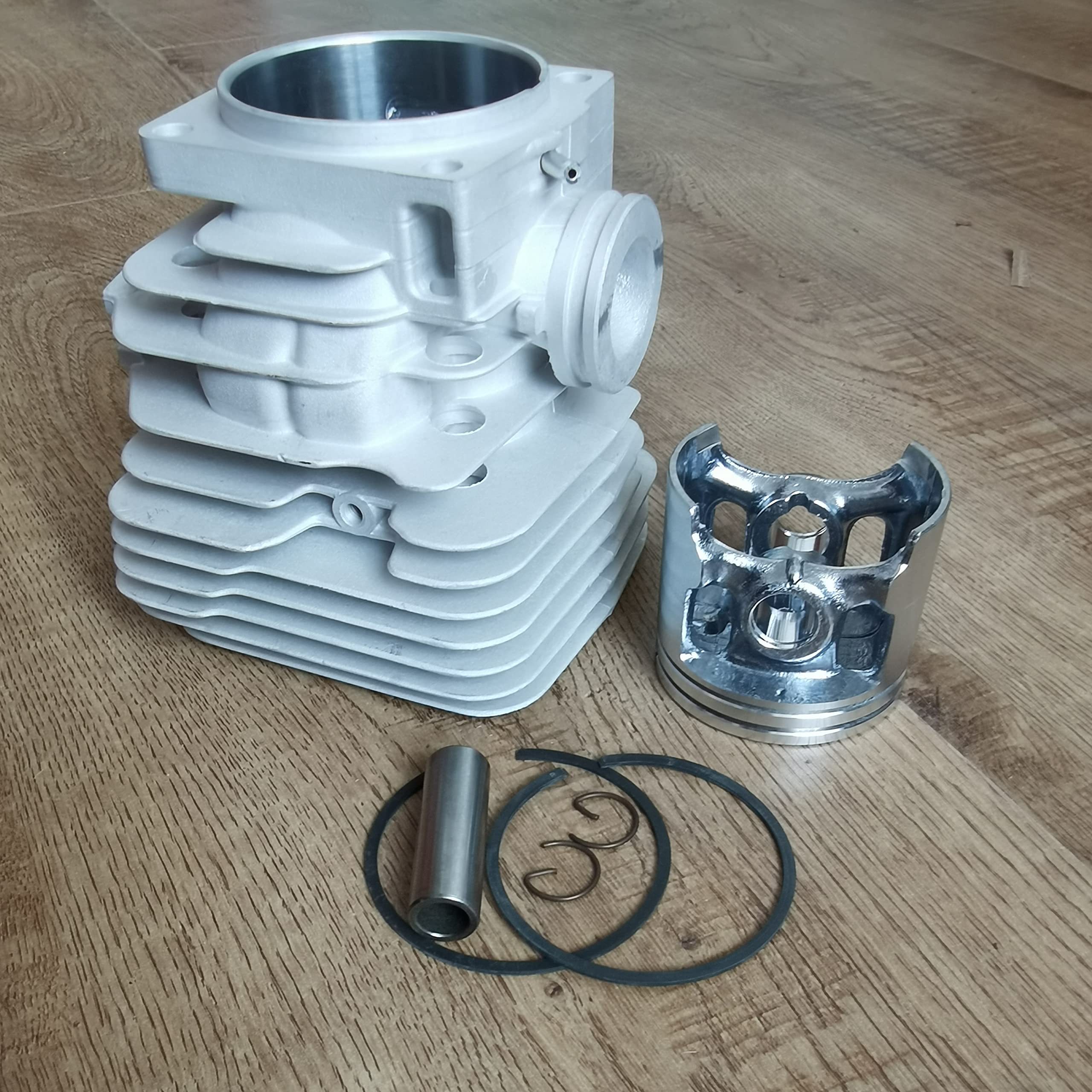 DUNLAP Zestaw tłoka cylindra Fit 395 395XP 56MM 503993971 Części zamienne do piły łańcuchowej
