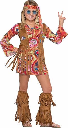 Disfraz infantil de hippie de Forum Novelties , L, Multicolor