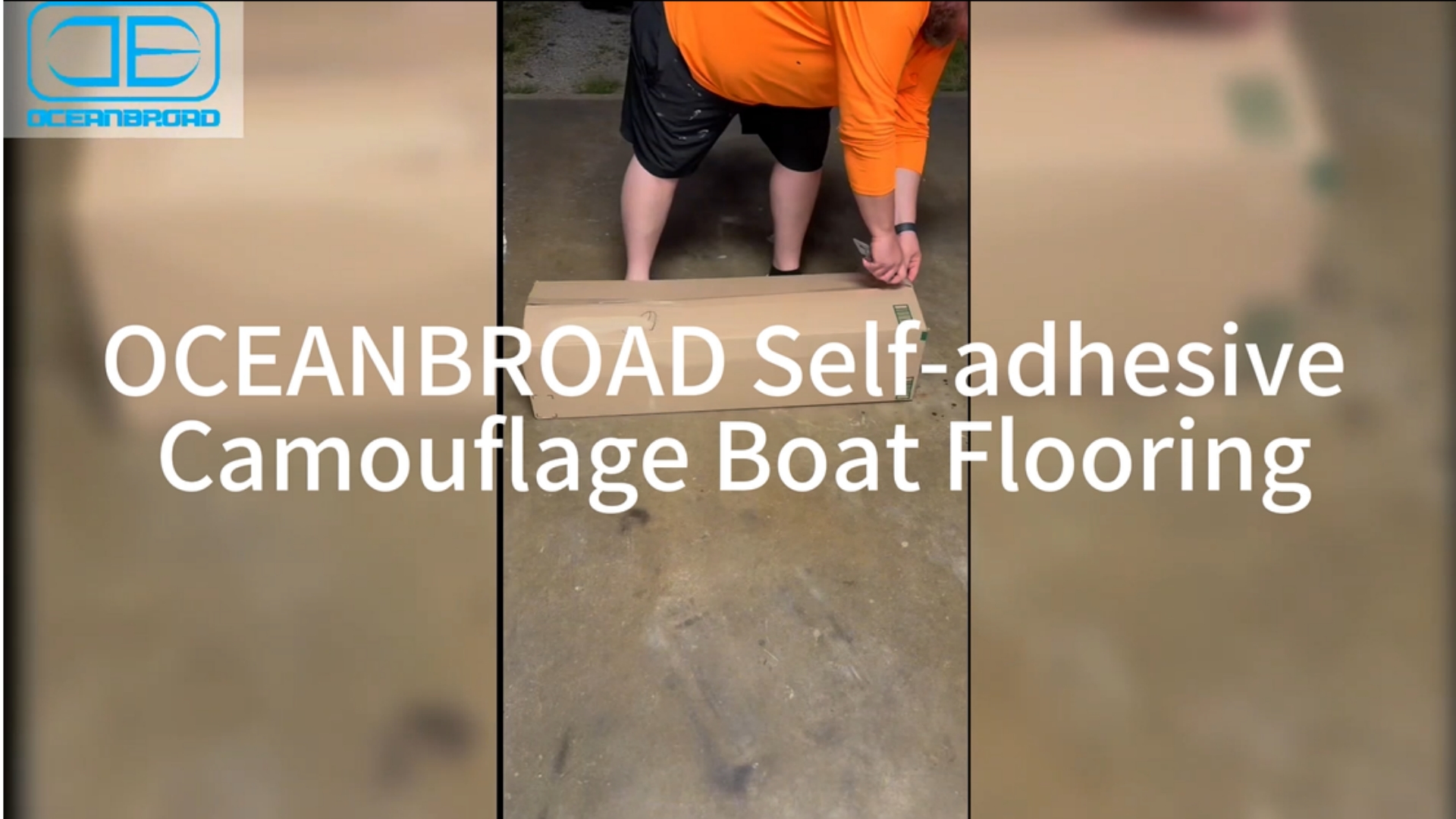 OCEANBROAD Boat Flooring 96''x16.8''/28.8''/36''/45.6''