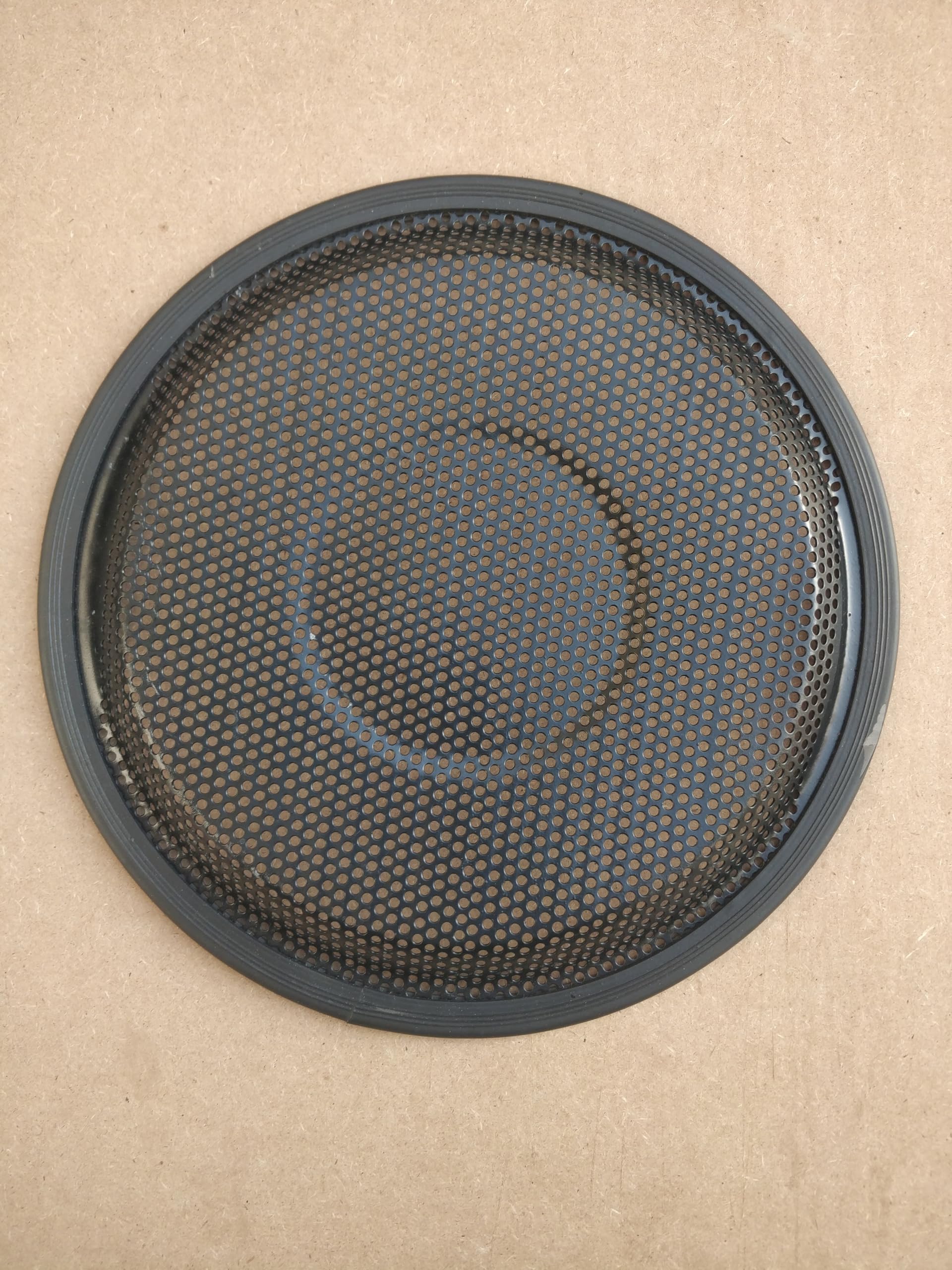 10-inch Round Mesh Subwoofer Grill Cover, Black, Metal Speaker Protector-image-29