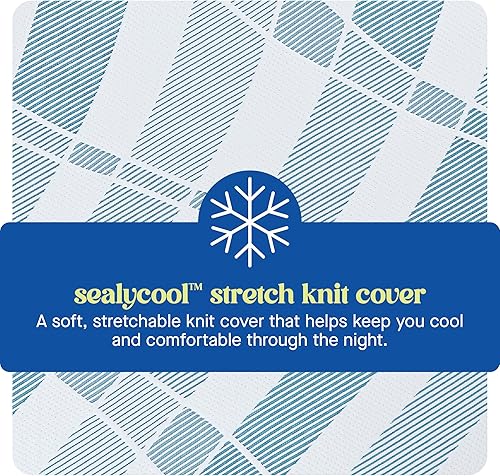 Miniatura 6 de Sealy Dreamlife - Colchón híbrido de 14 pulgadas en una caja, tamaño King, espuma viscoelástica de gel SealyComfort, bobinas encapsuladas