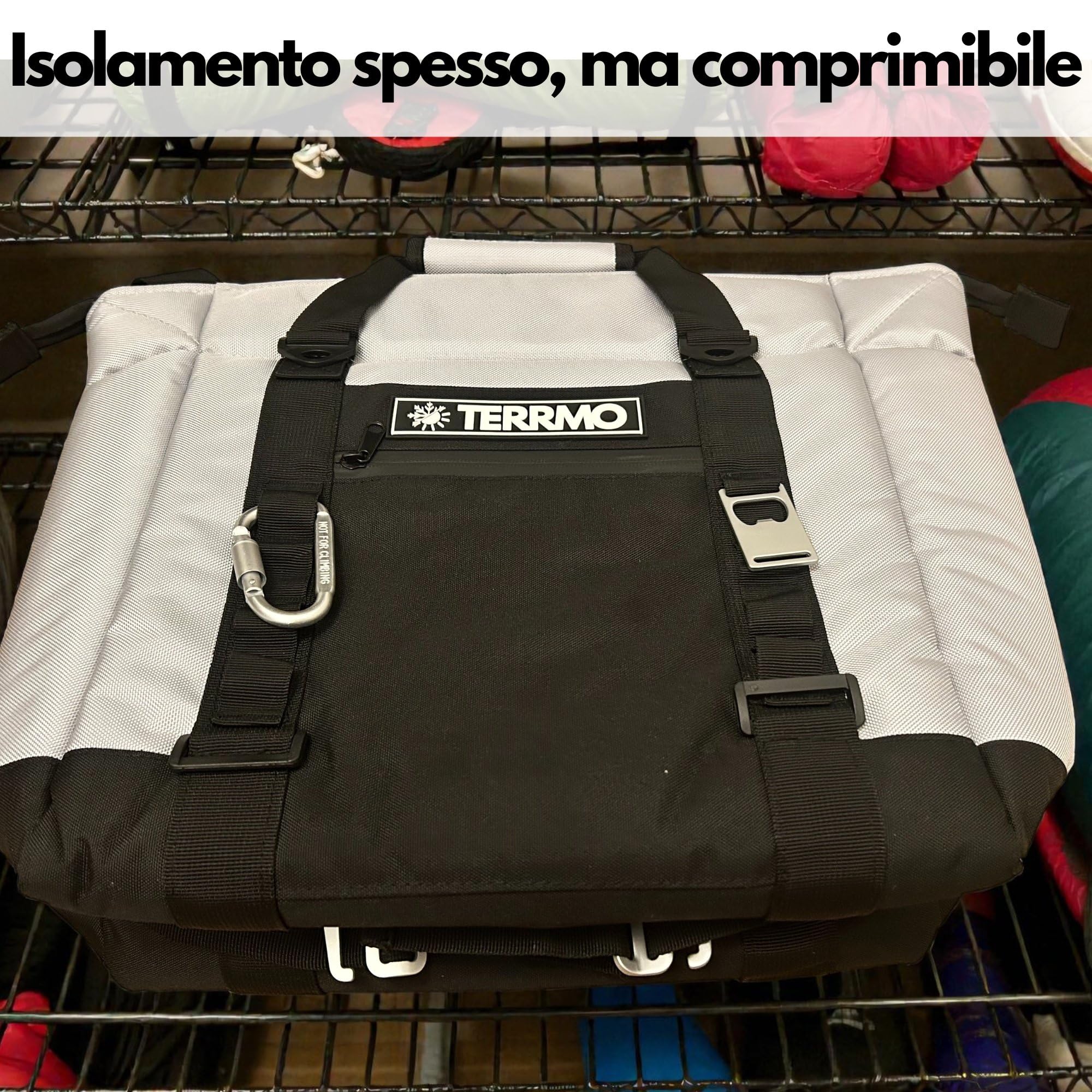 EPIC 15 – Borsa Frigo 15L con Isolamento Extra Spesso 20mm | Raffreddamento a Lunga Durata 24–48h+ | Per Viaggi, Mare, Campeggio e Gite | Alternativa alla Borsa Frigo Rigida