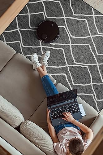 Vista 63 de Adiva Rugs - Alfombra para interior y exterior, tapete fácil de limpiar, resistente a la intemperie y las manchas, para comedor, patio, terraza