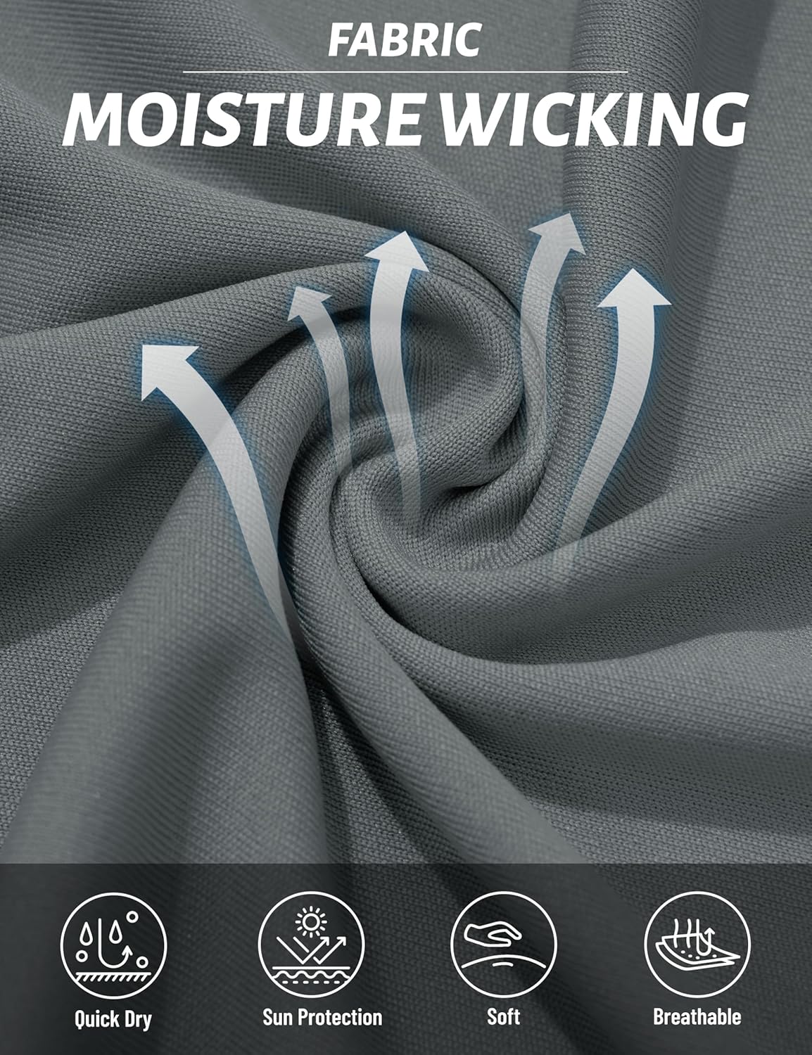 TACVASEN Women's Short Sleeve Workout Shirts UPF 50+ Sun Protection Quick Dry Athletic Tops for Running Gym Tee - Image 5