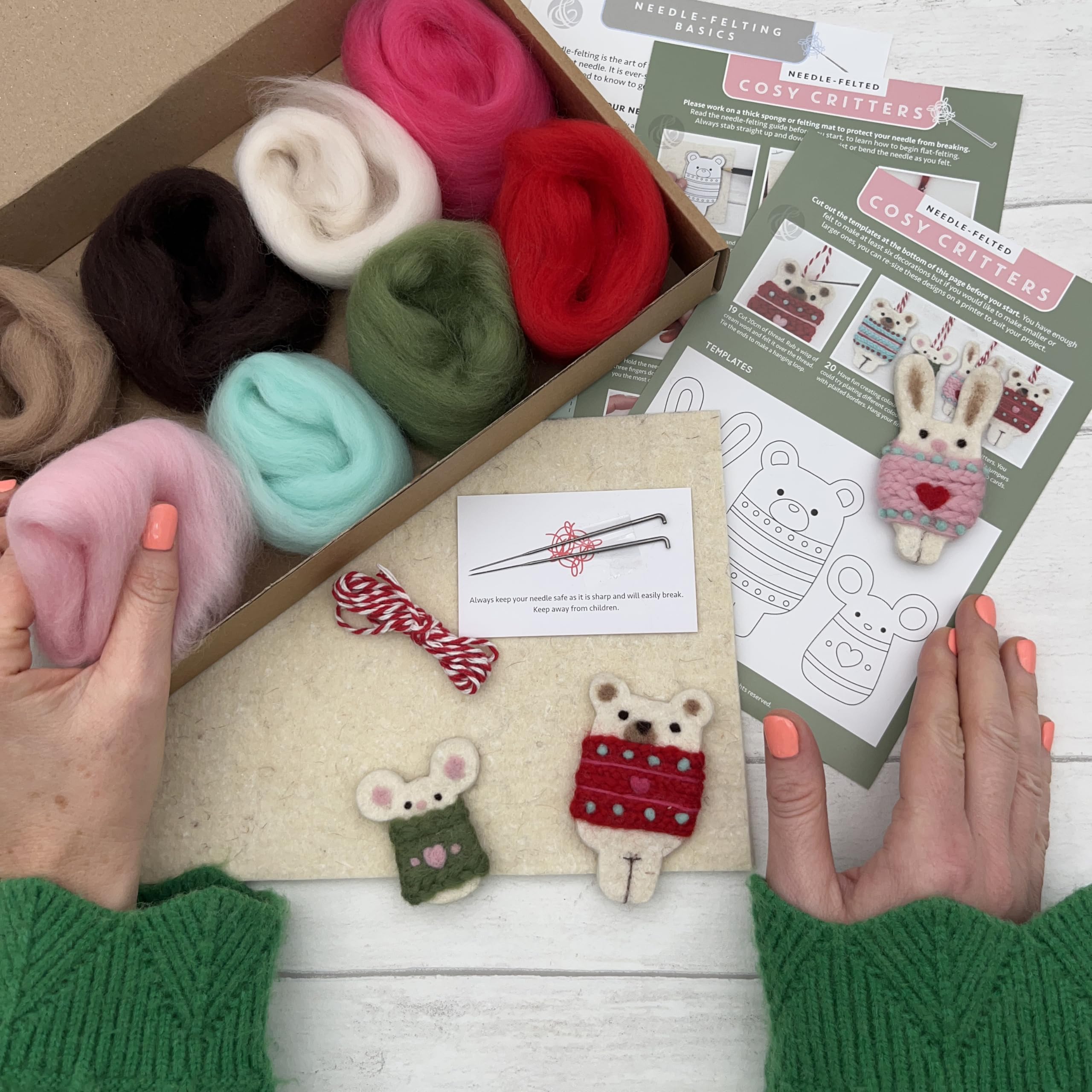 Bergin & Bath Needle Felting Kit - Image 3