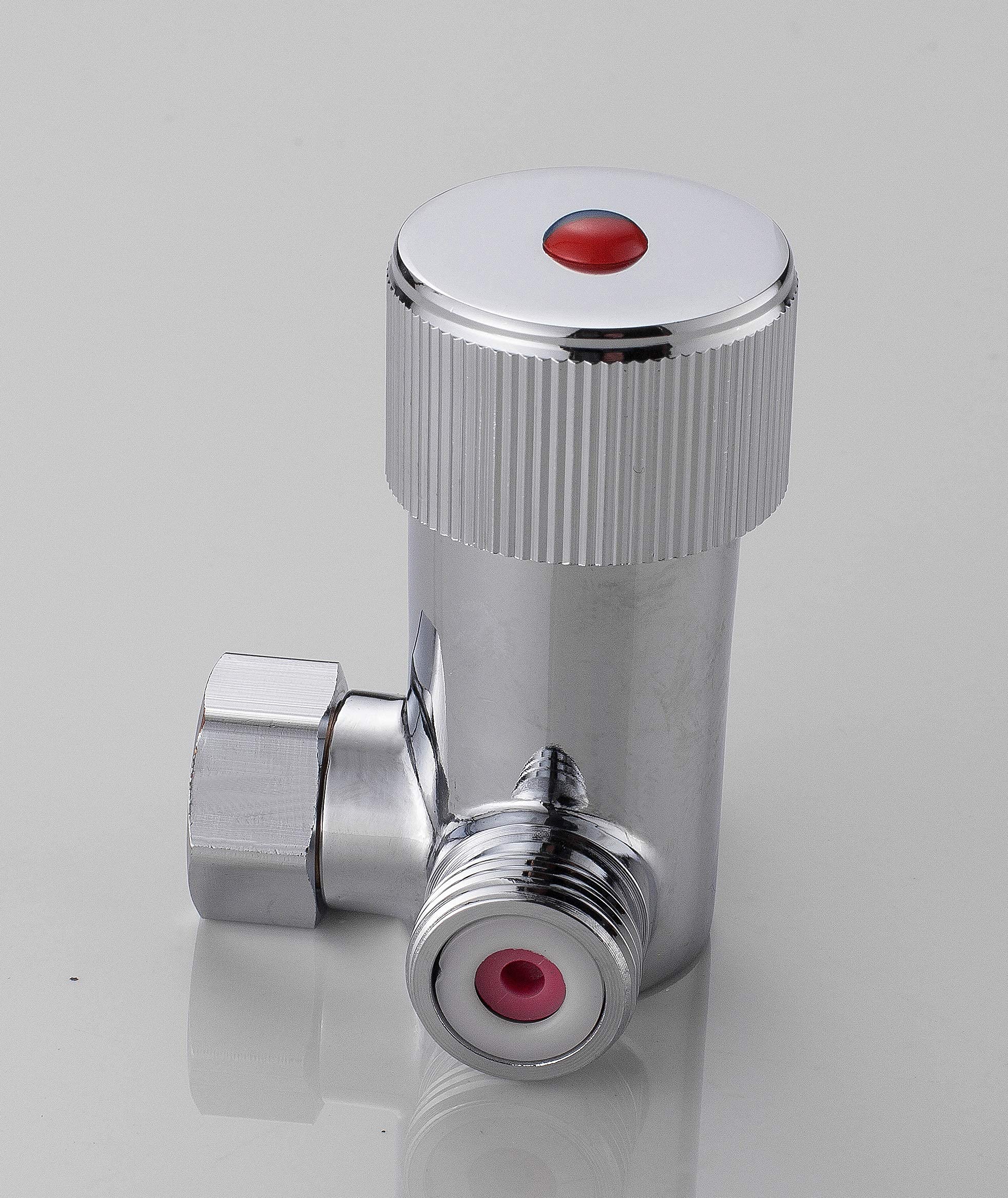 Valvola Miscelatrice Termostatica Gangang - Ottone Senza Piombo Con Ritegno | Connessioni G1/2 Pollici - Foto 6