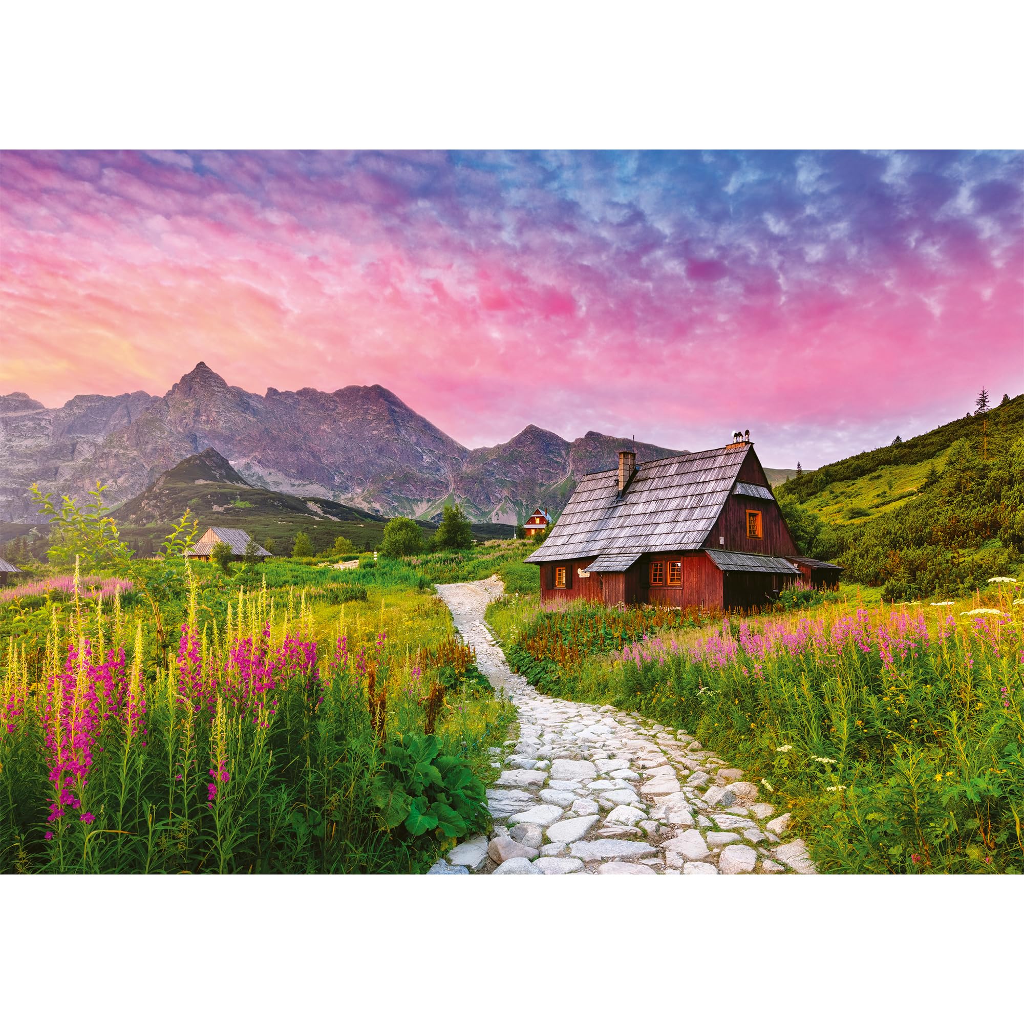 Trefl - Hala Gąsienicowa, Tatry, Polska - Puzzle 500 Elementów - Układanka DIY, Kreatywna Rozrywka, dla Dorosłych i Dzieci od 10 lat