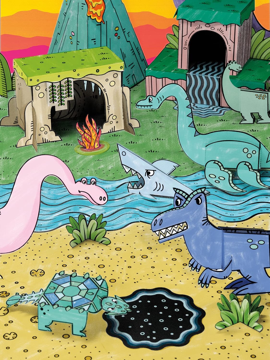 Color, Cut, Create Play Sets: Dinosaur World image 4