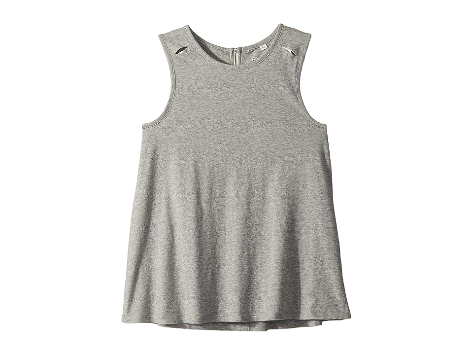 

AG Adriano Goldschmied Kids Sydney Tank Top (Big Kids) (Heather Grey) Girl's Clothing