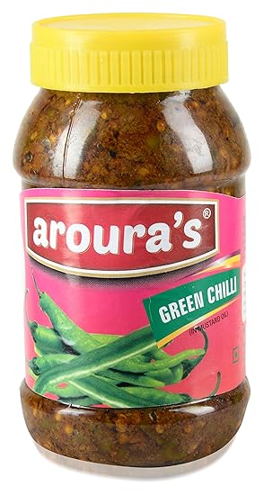 Green Chili Pickle, 400 g