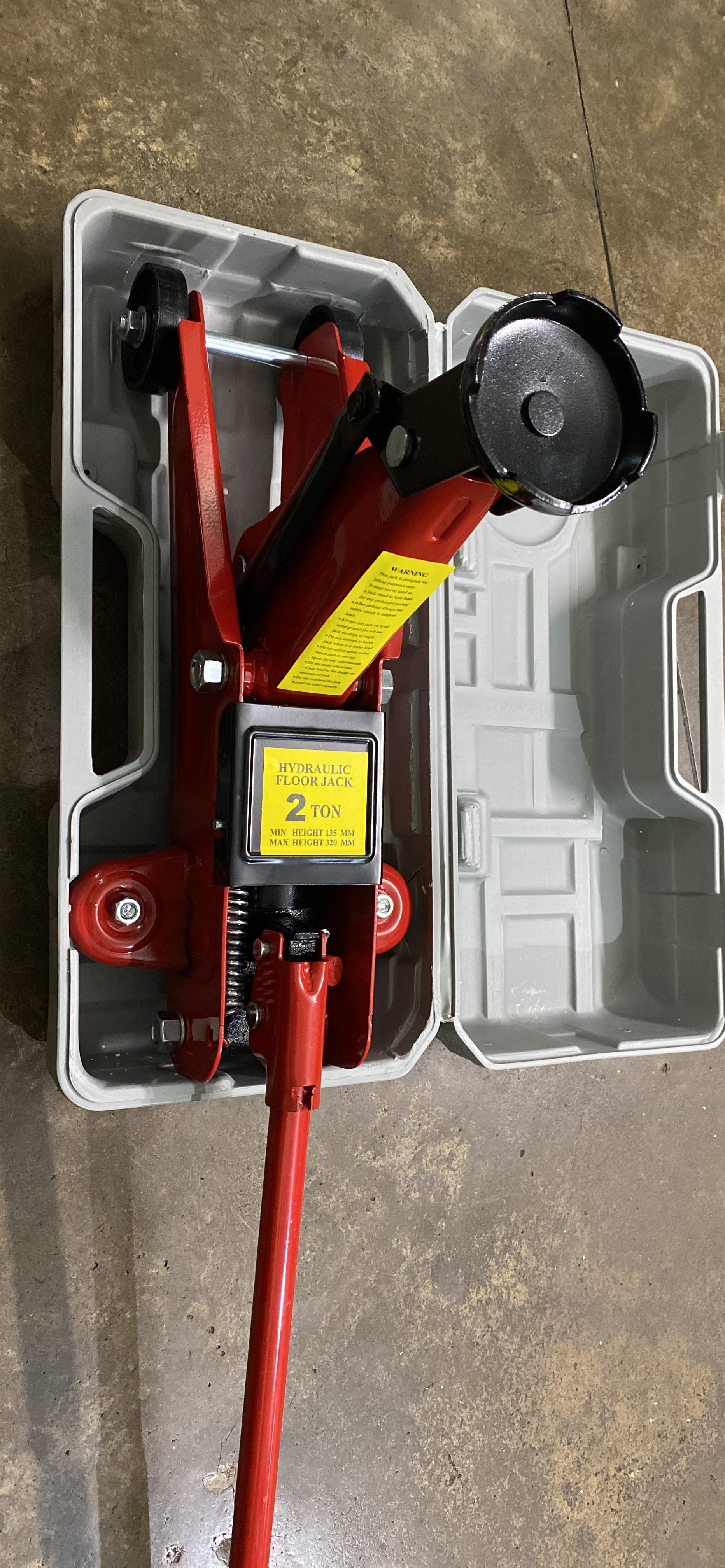 IR 2 Ton Car Hydraulic Trolley Jack For Hyundai Creta (Red) : Amazon.in ...