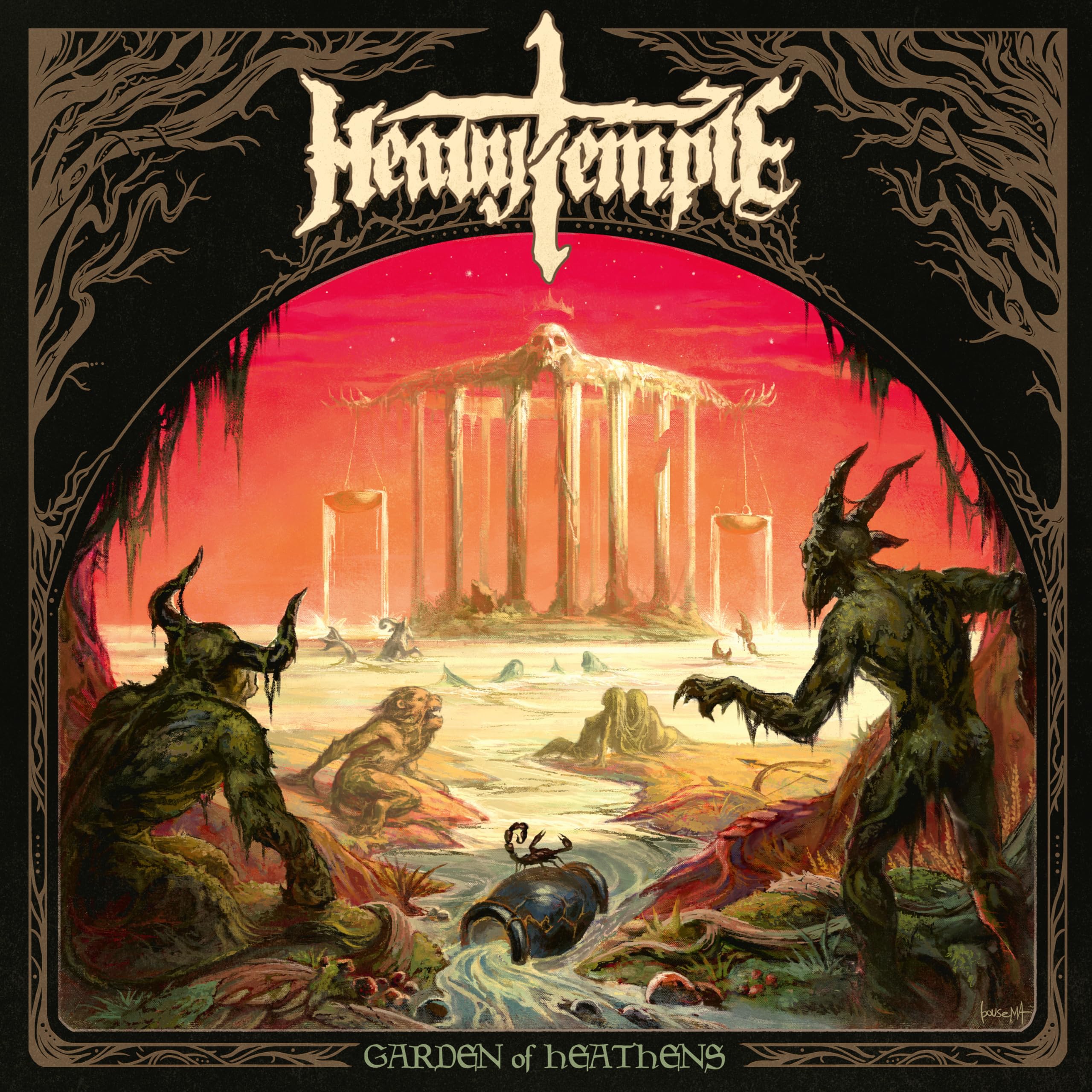 Heavy Temple Garden Of Heathens (cd In Digisleeve) CD New 884388876385