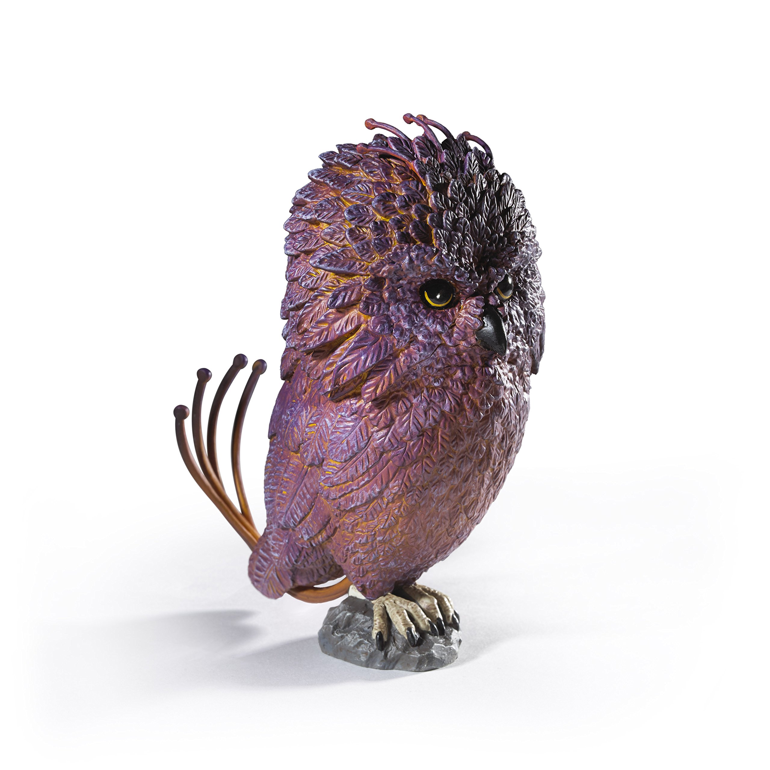 La Noble Collection Figurine Fwooper – Créatures Magiques Harry Potter – Résine Avec Base Et Vitrine, Officiel