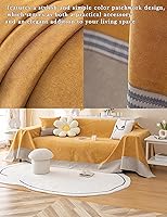 Vista 25 de Funda de sofá impermeable y antideslizante, protector de muebles resistente a las garras para gatos y perros, elegante funda de sofá a prueba