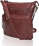 Véritables sacs en cuir pour femmes Sac à main en cuir fait à la main Sac à bandoulière élégant avec sangle réglable