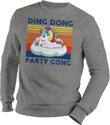 GR8Shop Vintage Unicorn Ding Dong Party 