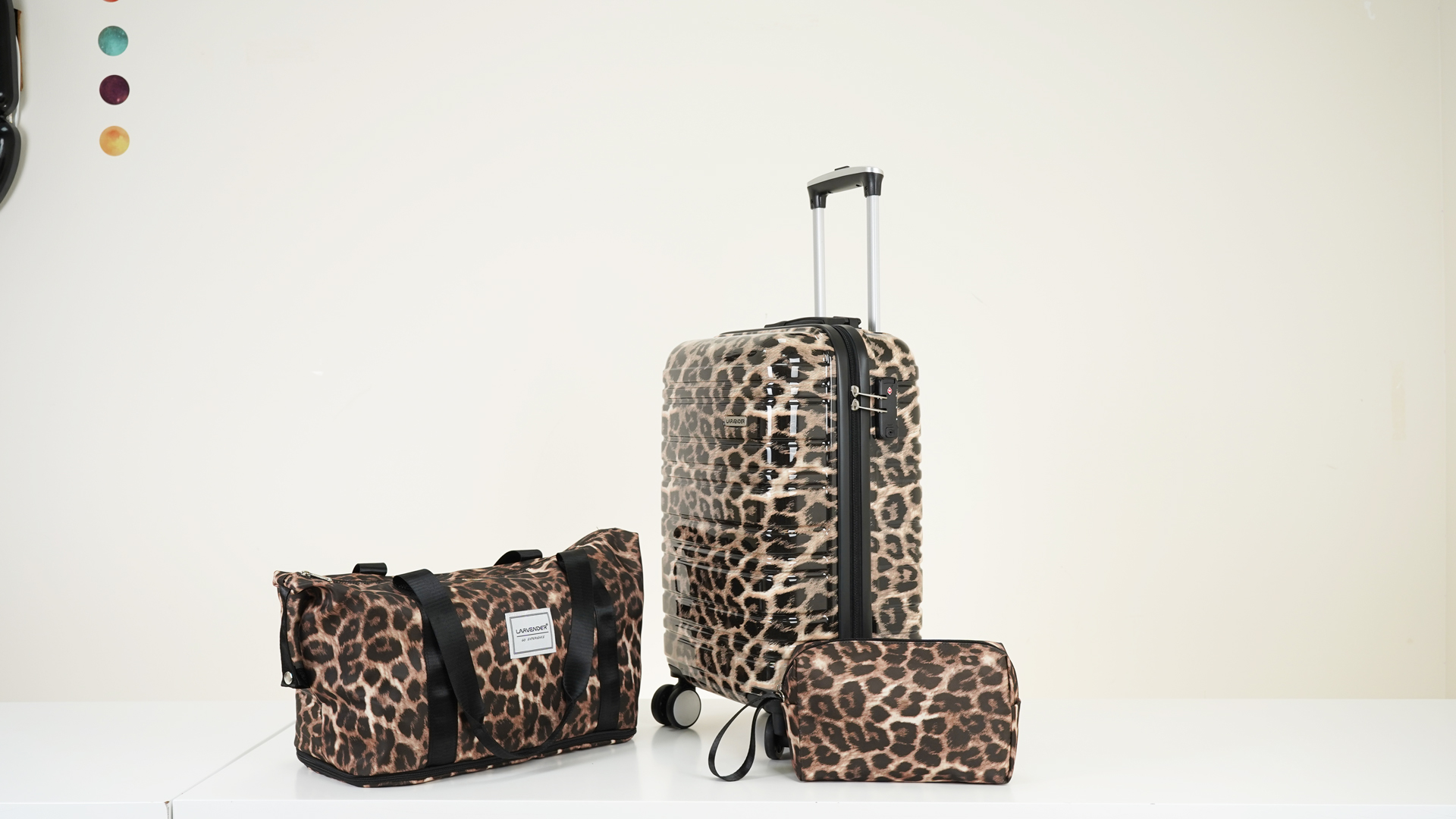 Amazon.com | LARVENDER Luggage Sets 3 Piece, Hardside 20 IN Carry