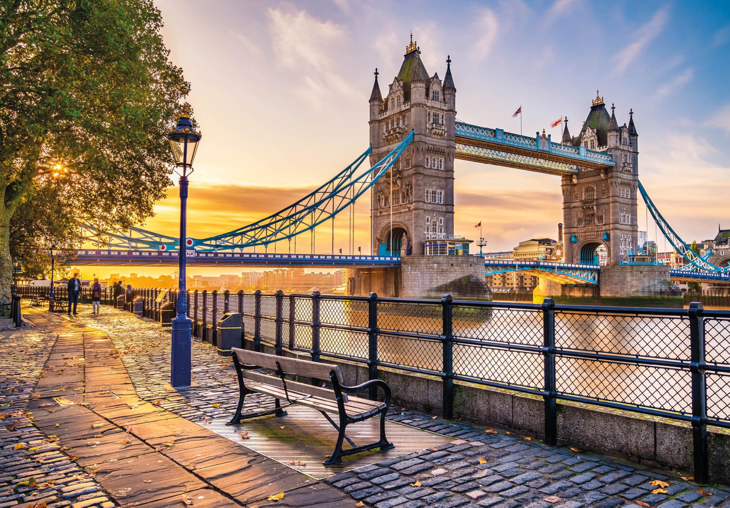 Tower Bridge, London 1000 Piece Jigsaw Puzzle; British Landmarks; Eco-Friendly, Gift for Adults & Families