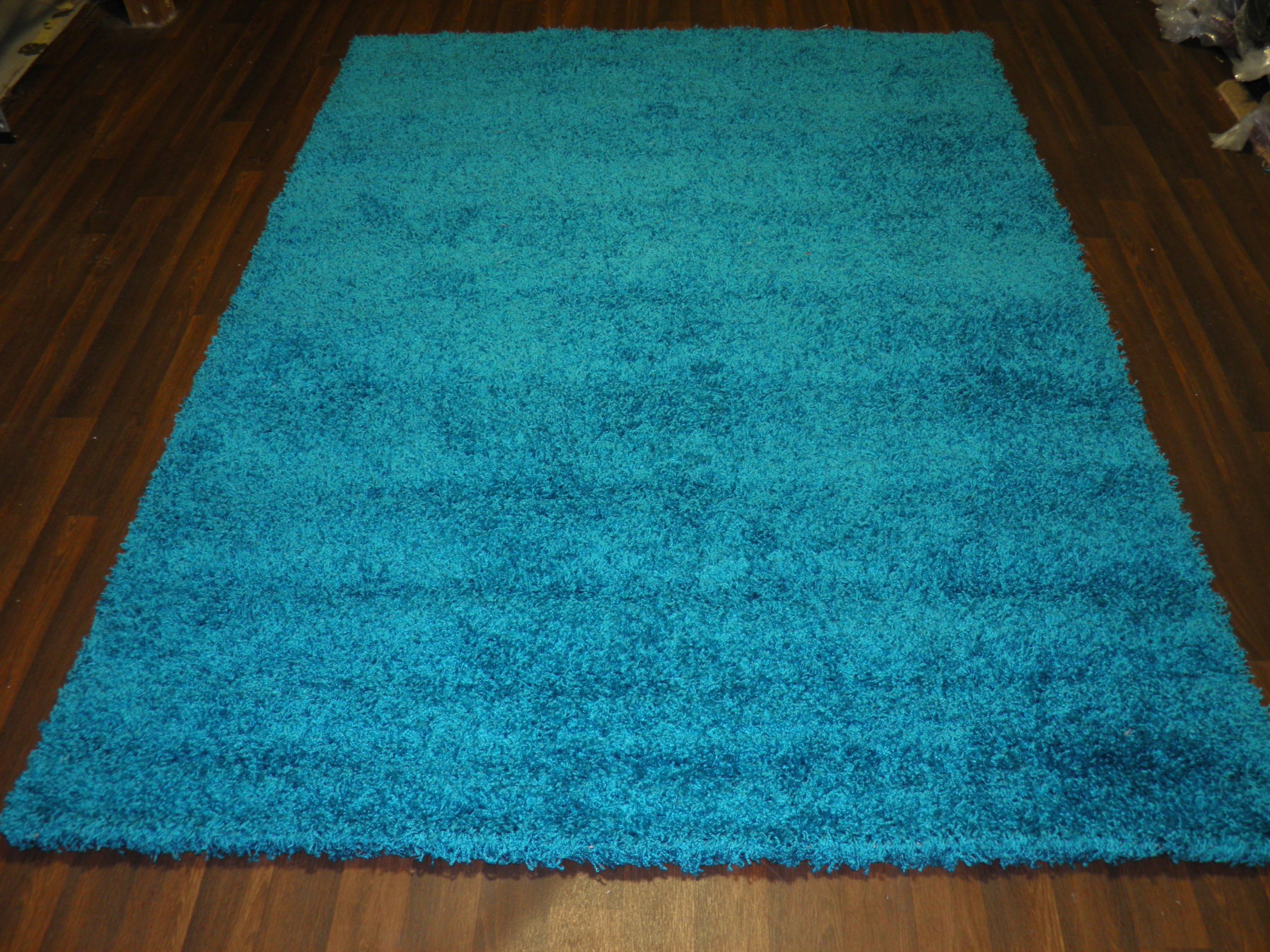 Orientalrugcompany Green Modern Teal Super Shaggy Modern Luxury 5Cm Thick Pile Rug 160X220cm Approx 8X5 Top Quality Rugs
