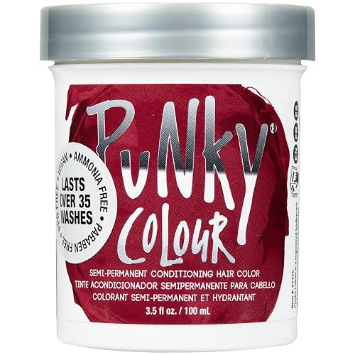 Punky Red Wine Semi Permanent Hair Color 3.5 fl oz