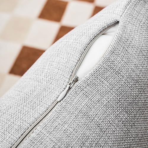 Miniatura 4 de Home Brilliant - Fundas de almohada de lino (1 unidad)