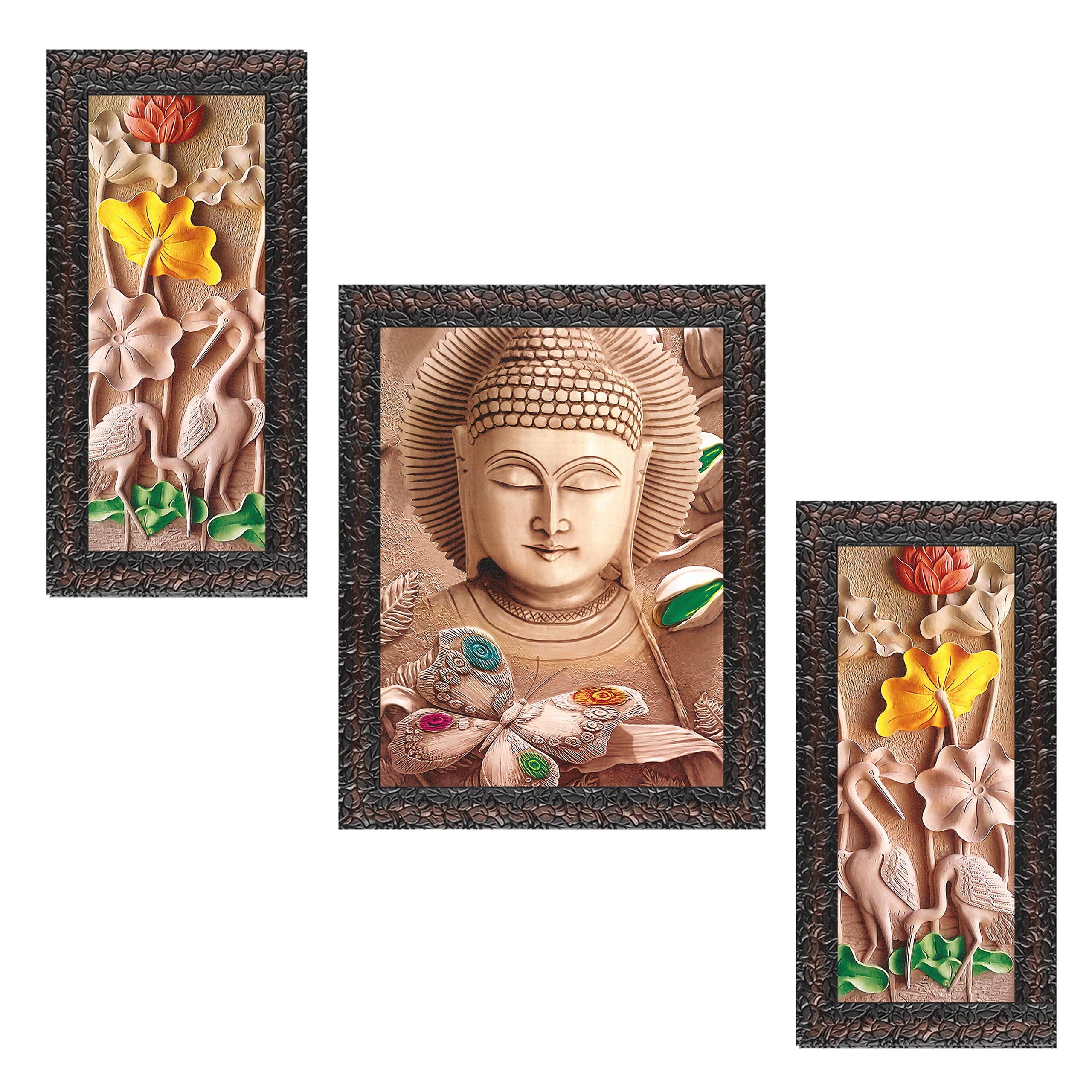 See full amazon price history chart for Indianara Set of 3 Gautam Buddha Framed Painting (6 X 13, 10.2 X 13, 6 X 13 INCH, Brown Leaf) Indianara Set of 3 Gautam Buddha Framed Painting (6 X 13, 10.2 X 13, 6 X 13 INCH, Brown Leaf) (B09QKLNNF4) Amazon Price History, Amazon Price Tracker