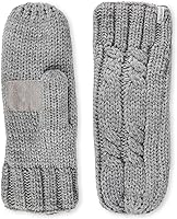 Isotoner Women's Chunky Cable Knit Mittens - Touchscreen SmarTouch, Non-Slip Grip, Warm Fleece Lined Winter Gloves