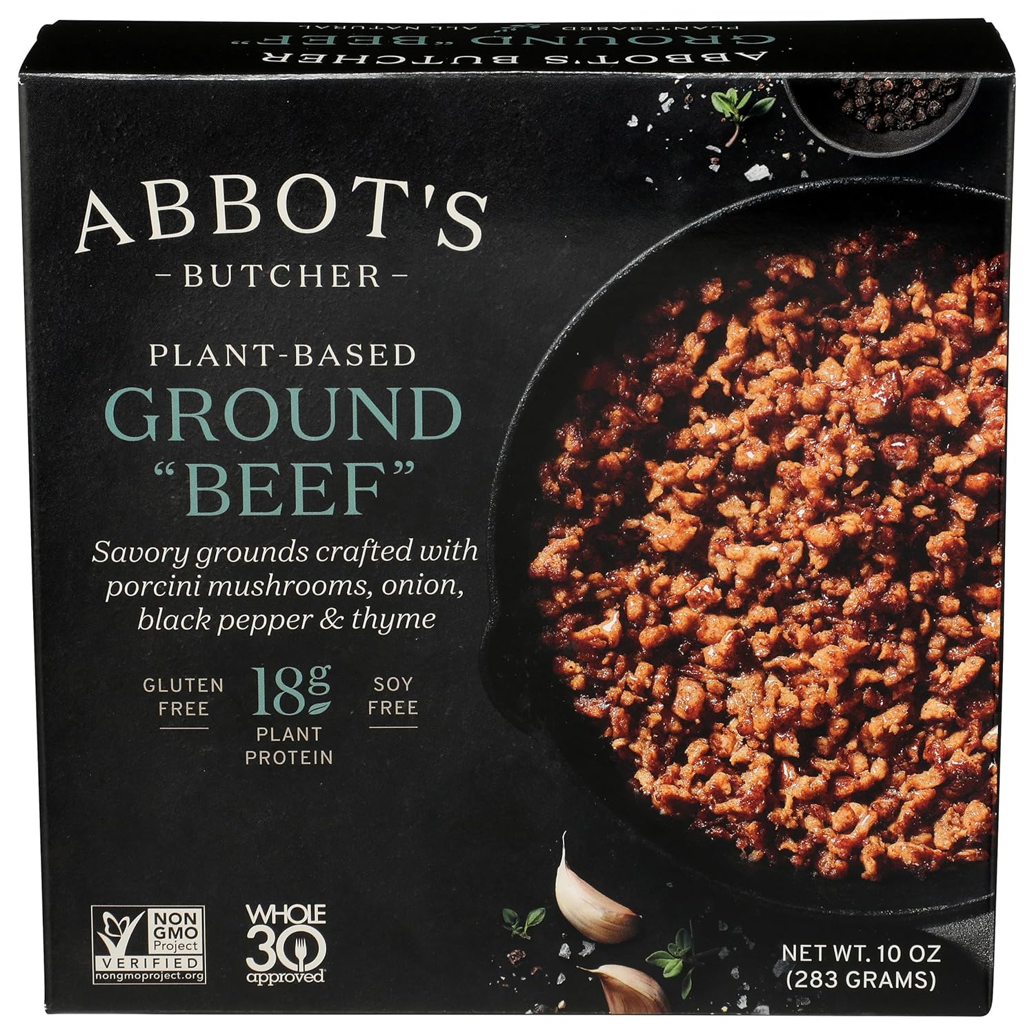 Abbot's Butcher, PlantBased Meat, Savory Ground "Beef", 10