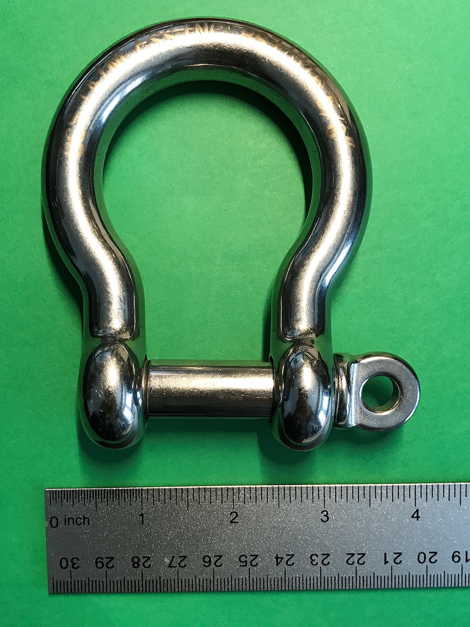 US Stainless Stainless Steel 316 Bow Shackle 5/8
