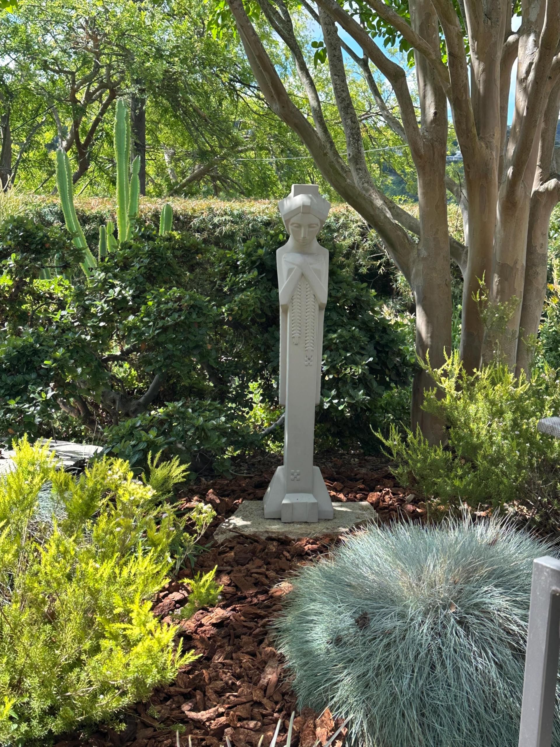 Amazon.co.jp: Frank Lloyd Wright MIDWAY GARDENS 像 スプリット 彫刻