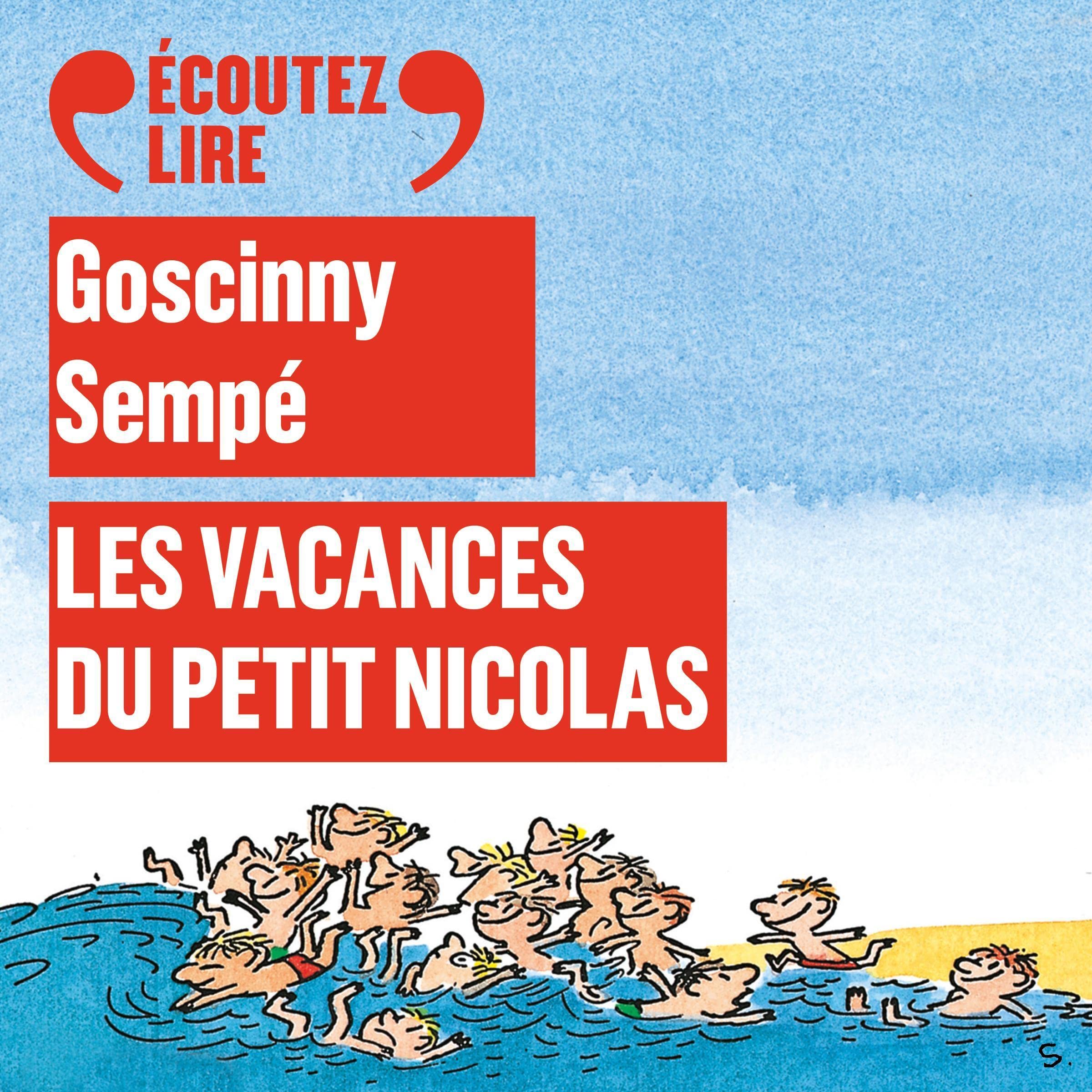 Cover art for Les vacances du Petit Nicolas