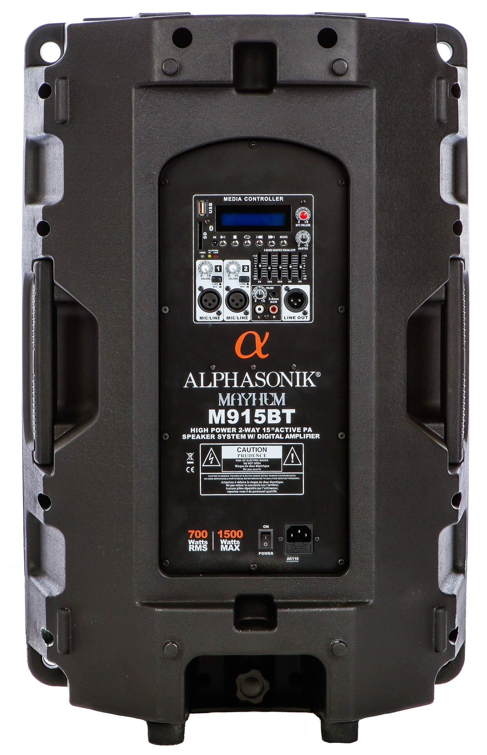 Buy Alphasonik PRO 15" 1500 Watts Mayhem Series High Performance