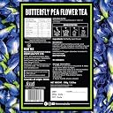BLUE TEA - Butterfly Pea Flower Tea - 100 gm (250+ Cups) | Antioxidant Rich | Aparajita | Caffeine Free - Flower Based - Herbal Tea - Natural - Detox Tea | Ziplock Pouch gallery image