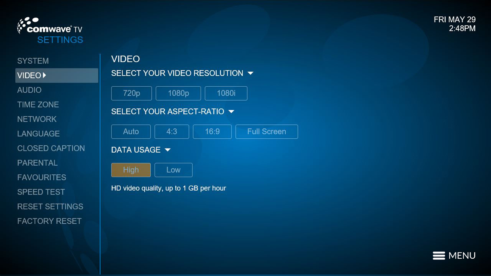 Comwave TV App on Amazon Appstore