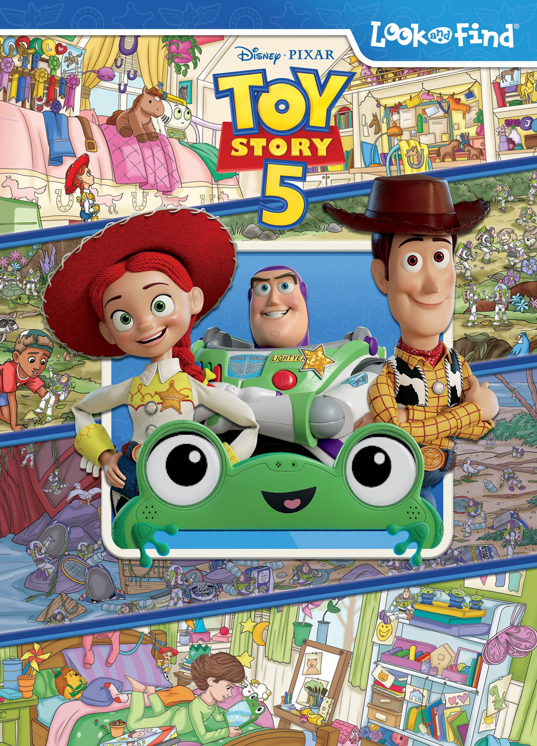 Disney Pixar Toy Story 5: Look and Find – Woody, Buzz Lightyear, Jessie, and Characters from Toy Story 5! - PI Kids