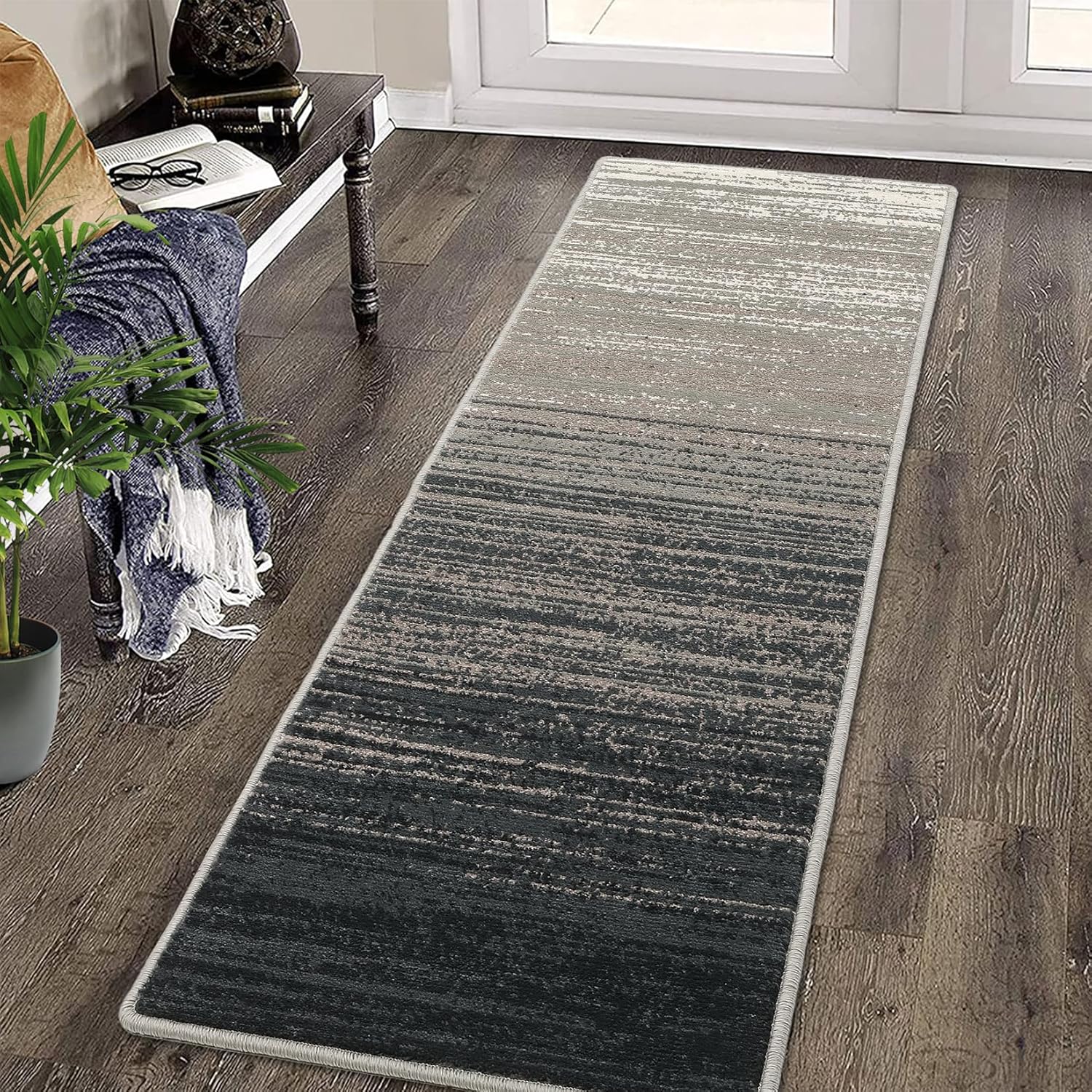 LUXLOOM Runner Rug for Bedroom 2x6 Hallway Carpet NonSlip