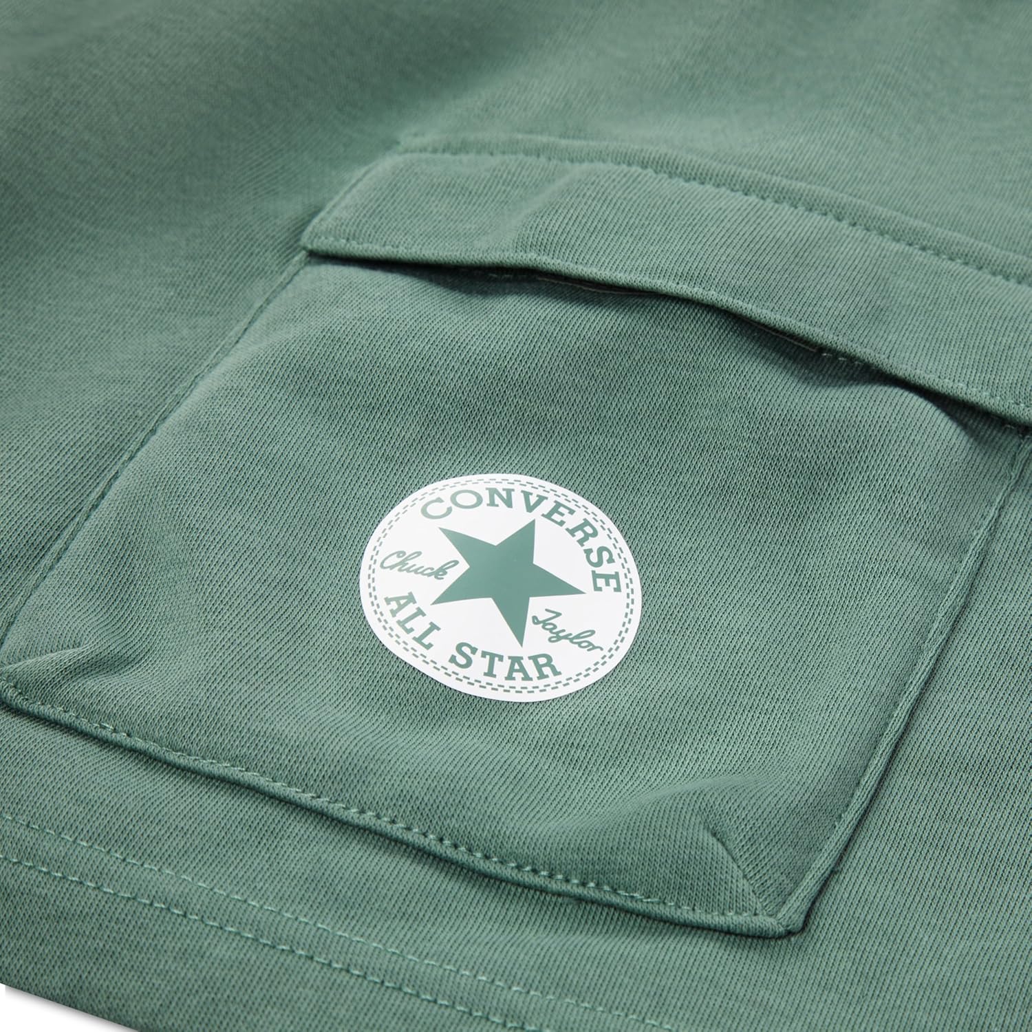 Converse Boys' Graphic T-Shirt and Fleece Cargo Short 2-Piece Outfit Set - Image 5